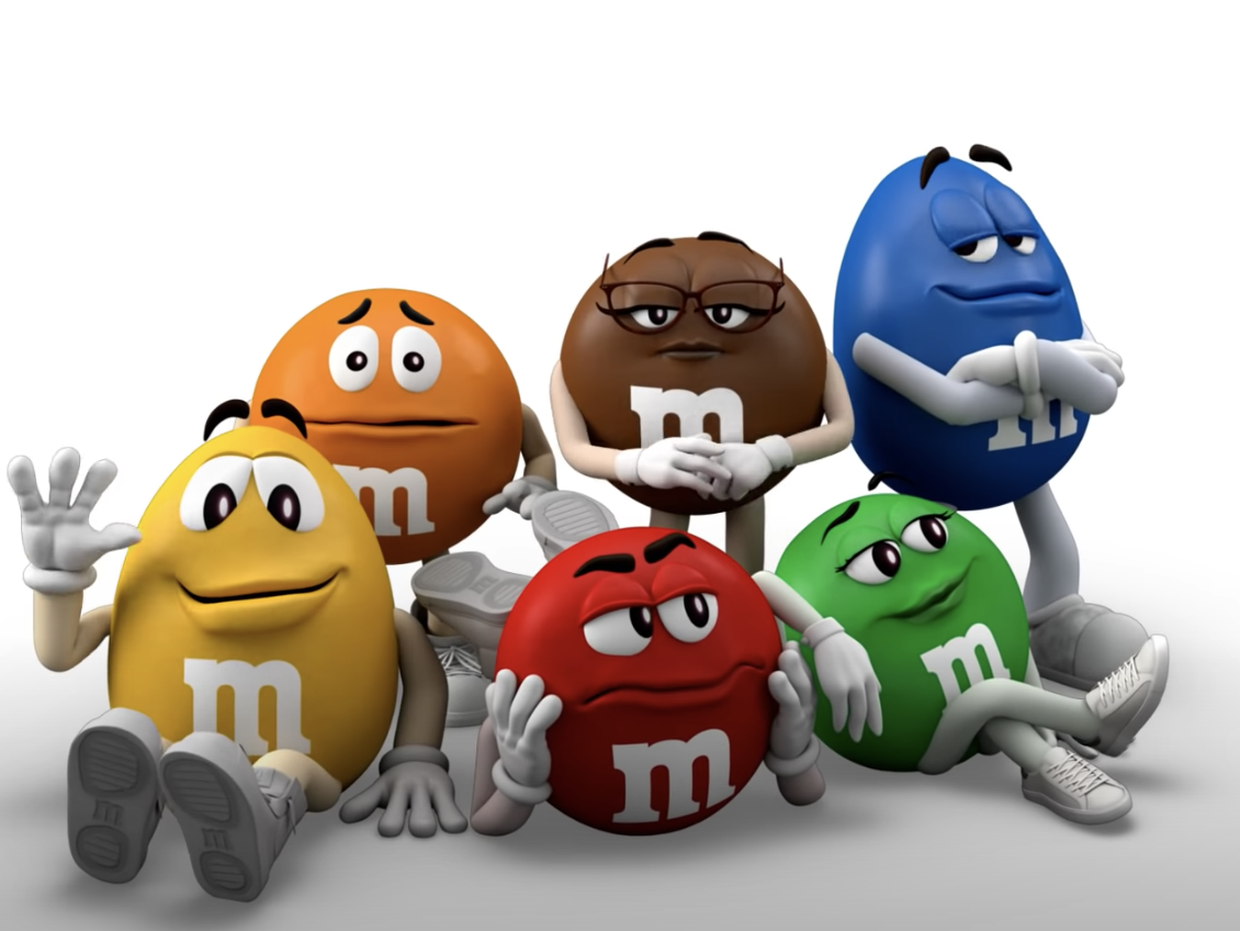 Your favorite M&Ms' characters are getting a new look