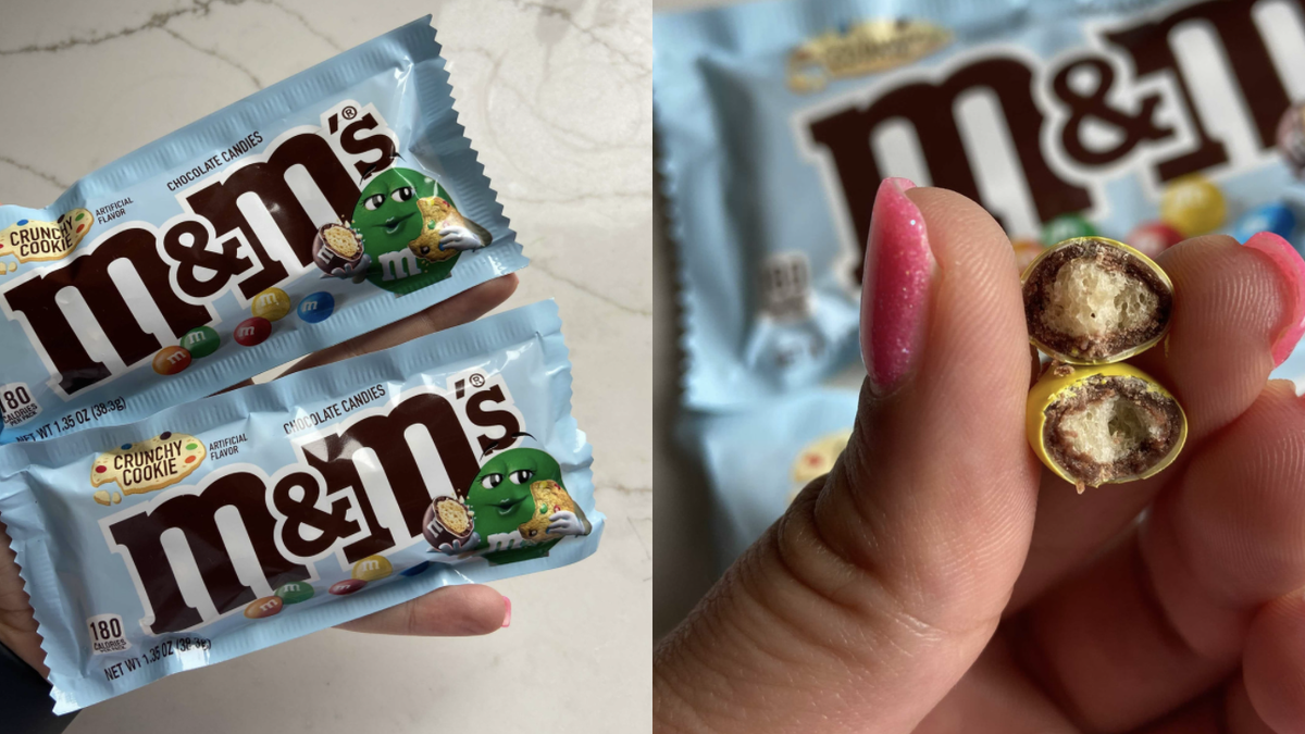 M&M's Crunchy Cookie review 