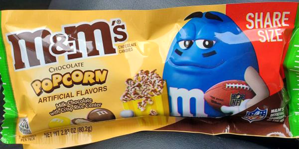 M&M'S Share Size Chocolate Popcorn Chocolate Candies 2.83 oz, Shop