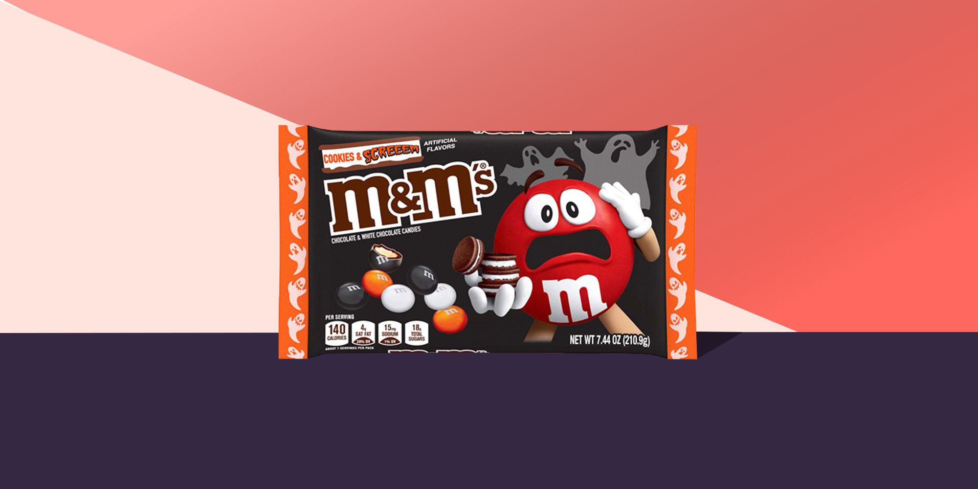 M&M Cookies and Scream Share Size 70g Best Before June 2023