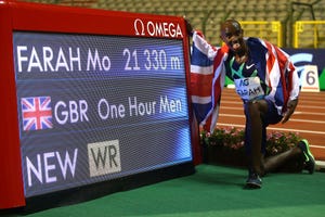 mo farah bate el récord de la hora en bruselas con una distancia de 21330 metros 2020 diamond league