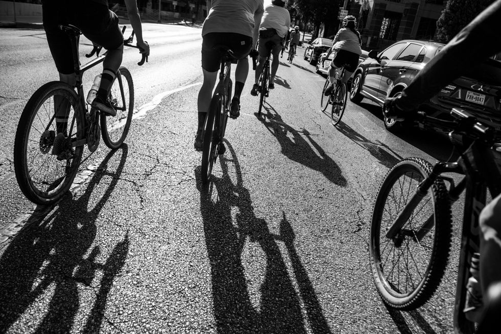 mo wilson memorial bike ride on sunday, may 29, 2022 in austin, texas