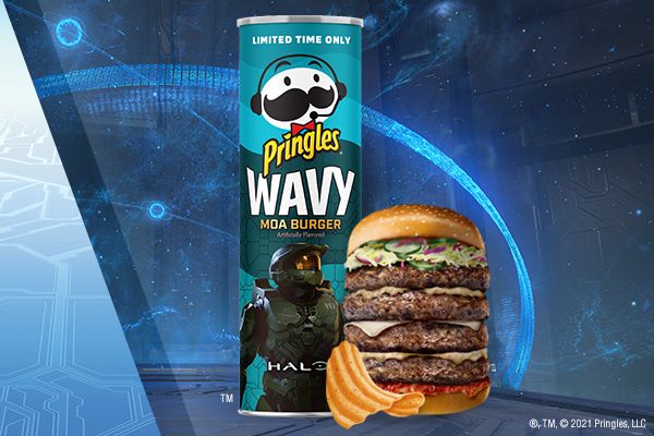 Pringles Sells 'Moa Burger' Chips Based On The Video Game Halo