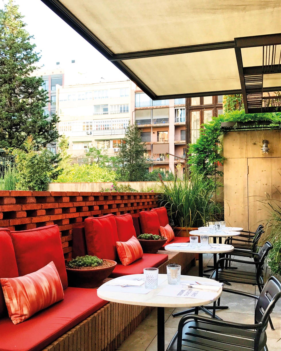 Alexandra Barcelona Hotel: Terraza