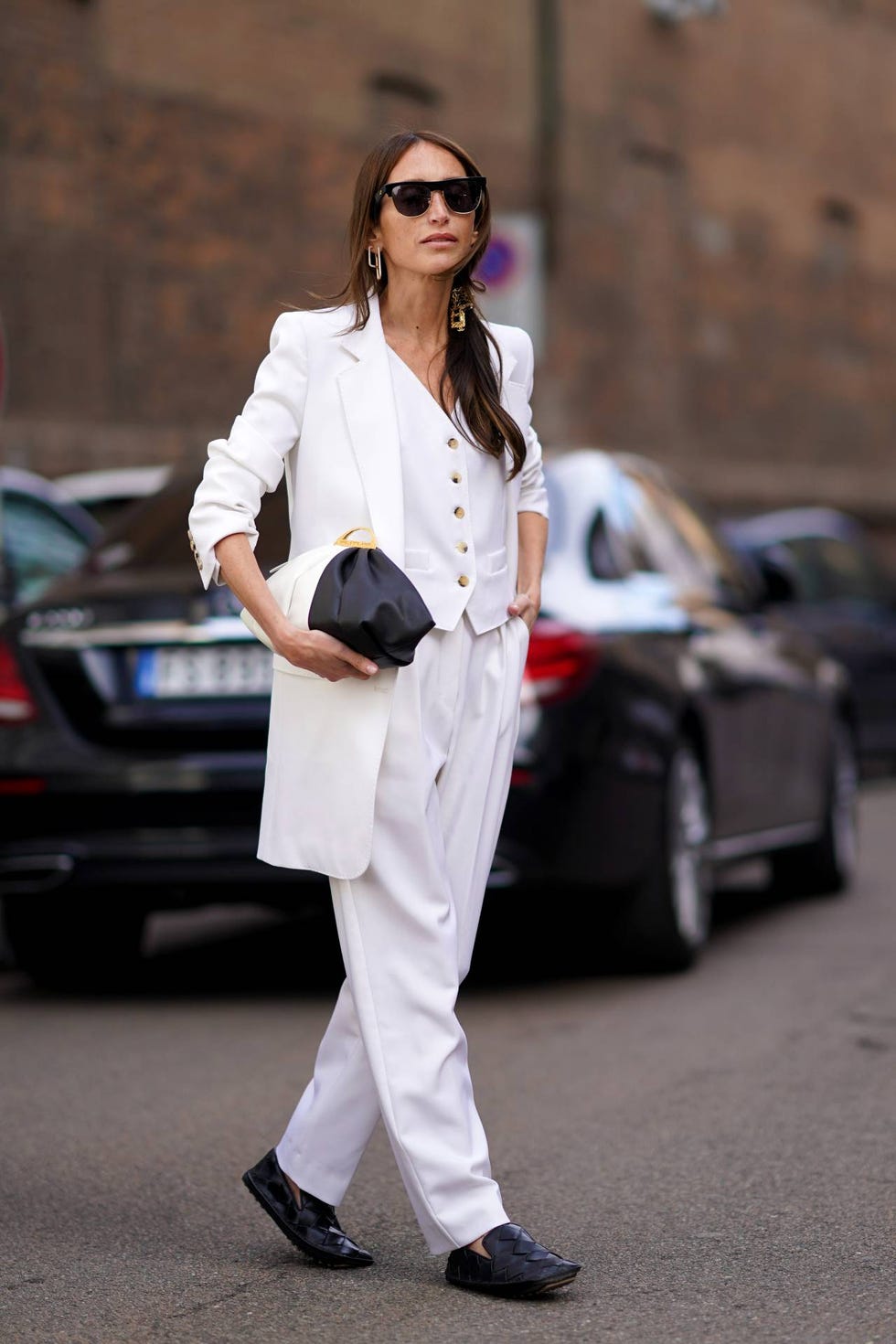 look con mocasines