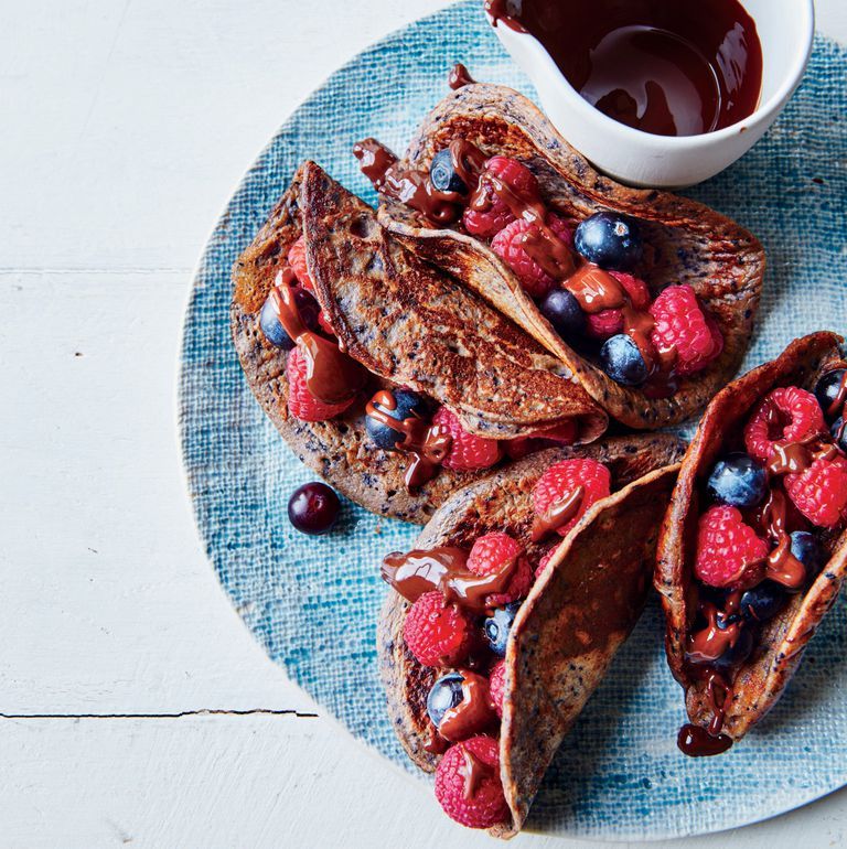 mocha dessert tacos