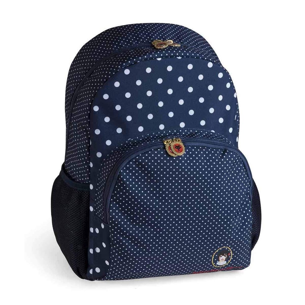 Mochila de lunares de Dolores Promesas