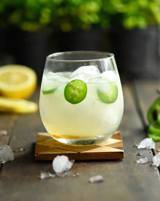 spicy jalapeno mule mocktail