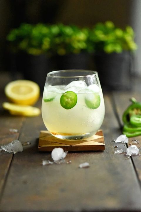 spicy jalapeno mule mocktail