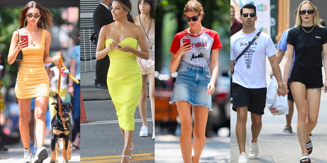 Moda donna estate 2019 dalle celebrity sighting del 4 agosto vestiti mini e shorts