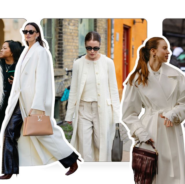 Consigue un look sofisticado con un nuevo abrigo blanco largo esta  temporada (y muchos están de rebajas)