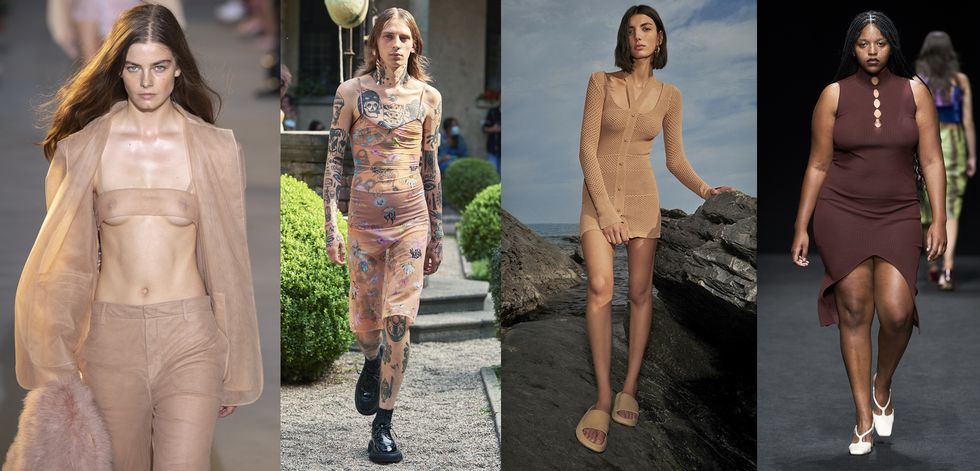 la moda della prossima primavera estate 2022 si accende di colori con le collezioni viste durante la milano fashion week dove le vere tendenze siamo noi