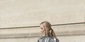 Street Style : Paris Fashion Week Womenswear Spring/Summer 2018 : Day Four