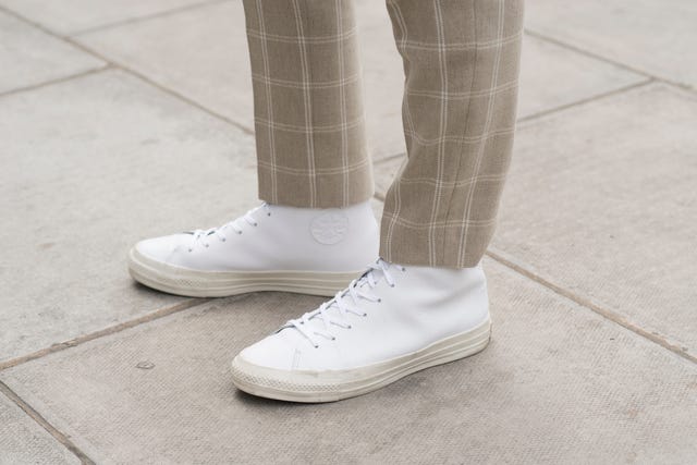 Converse blancos 2025 para hombre