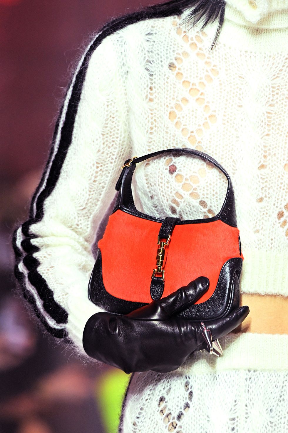 Gucci Serves the Jackie 1961 Mini Bag in Calf Hair