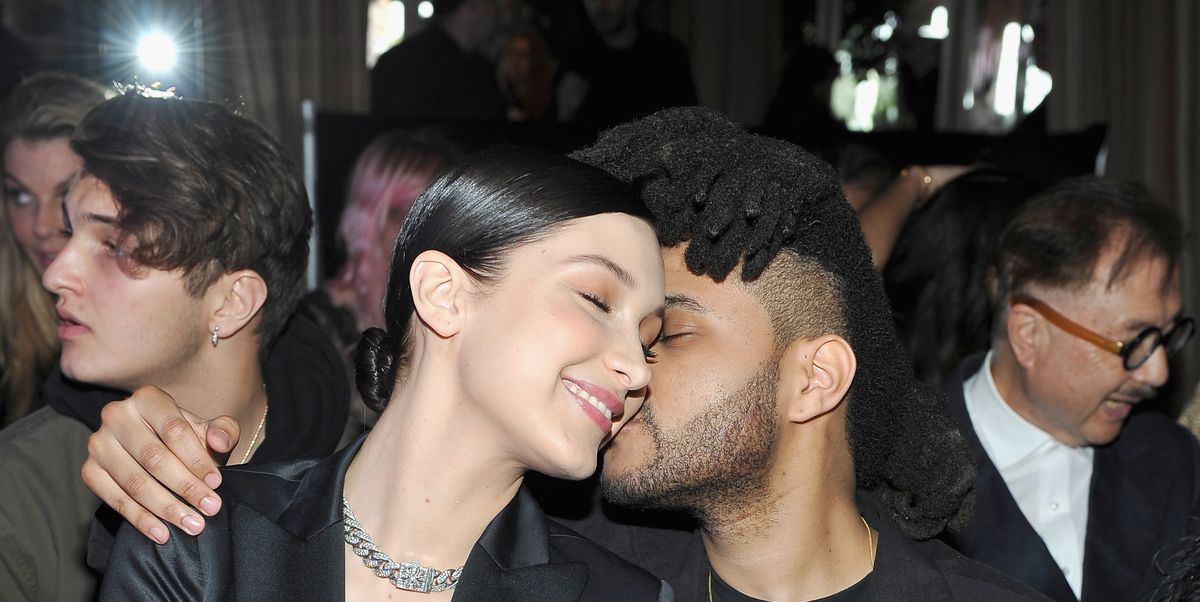 The Weeknd Shared 8 Intimate Kissing Photos Of Bella Hadid And Him For Her 22nd Birthday 