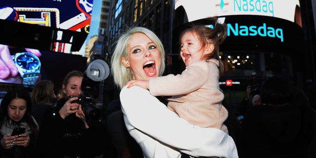 DKMS And Coco Rocha Ring The Nasdaq Closing Bell