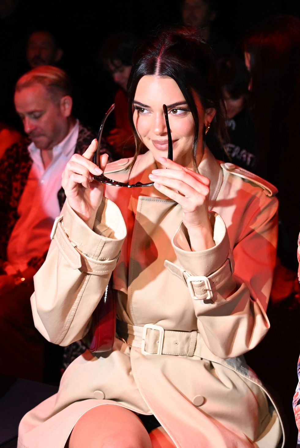 kendall jenner at gucci's show