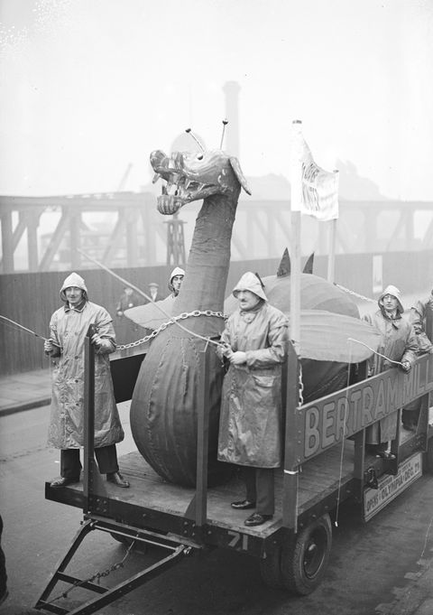 model of the loch ness monster, 1933