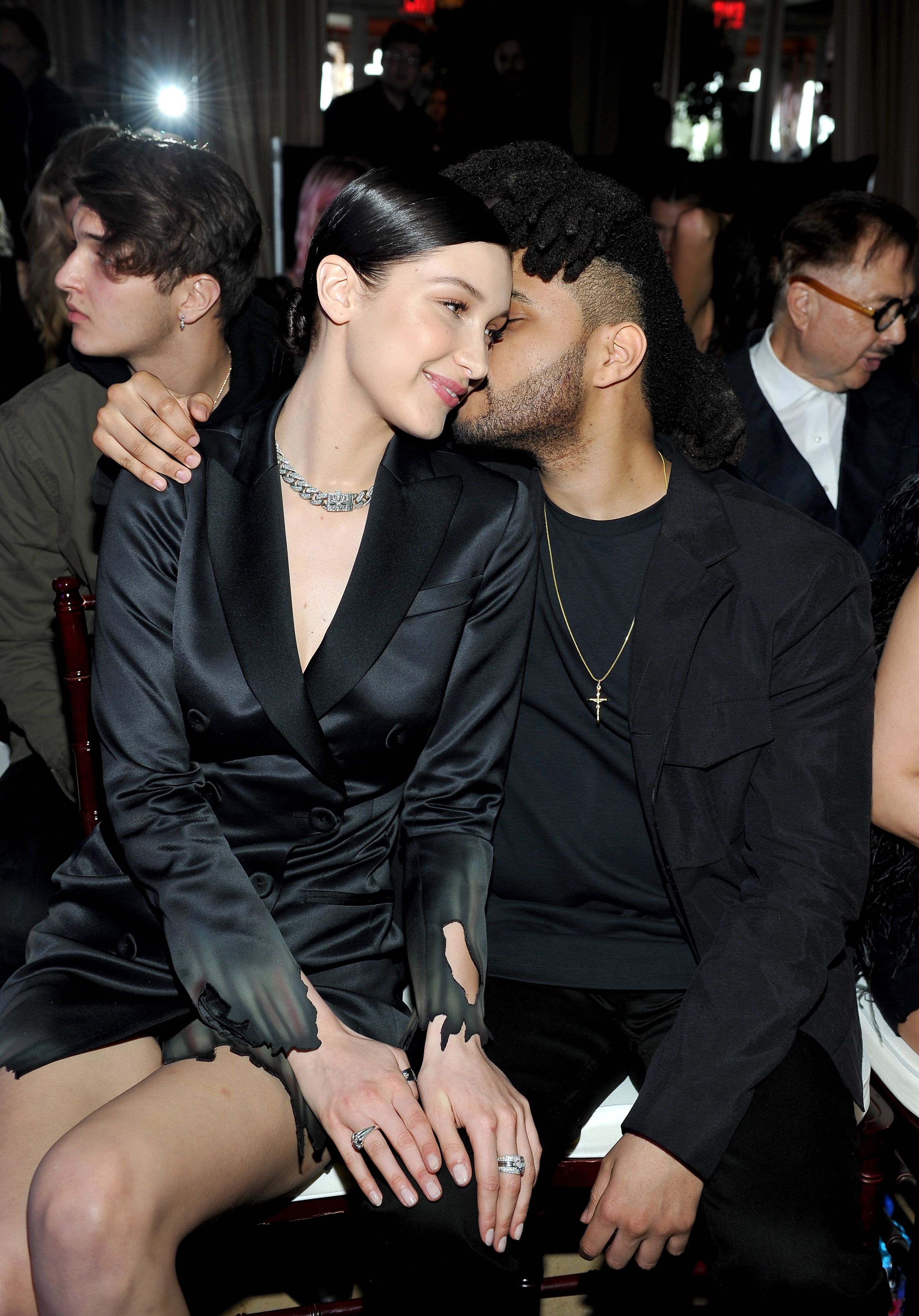 The Weeknd Kisses Bella Hadid in Several Instagram Photos for Her Birthday