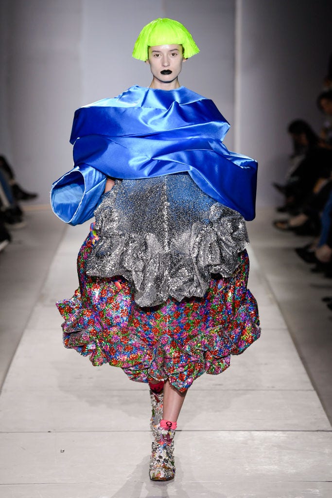 Comme des Garçons Spring/Summer 2024 Went Maximalist with Joy