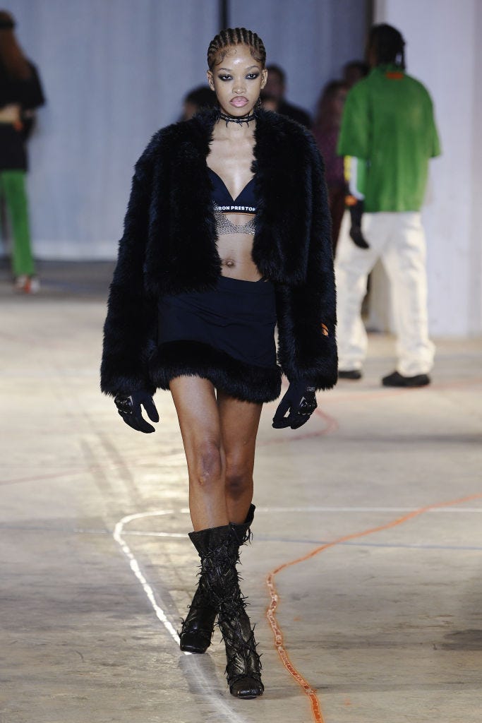 heron preston fall 2023 rtw runway