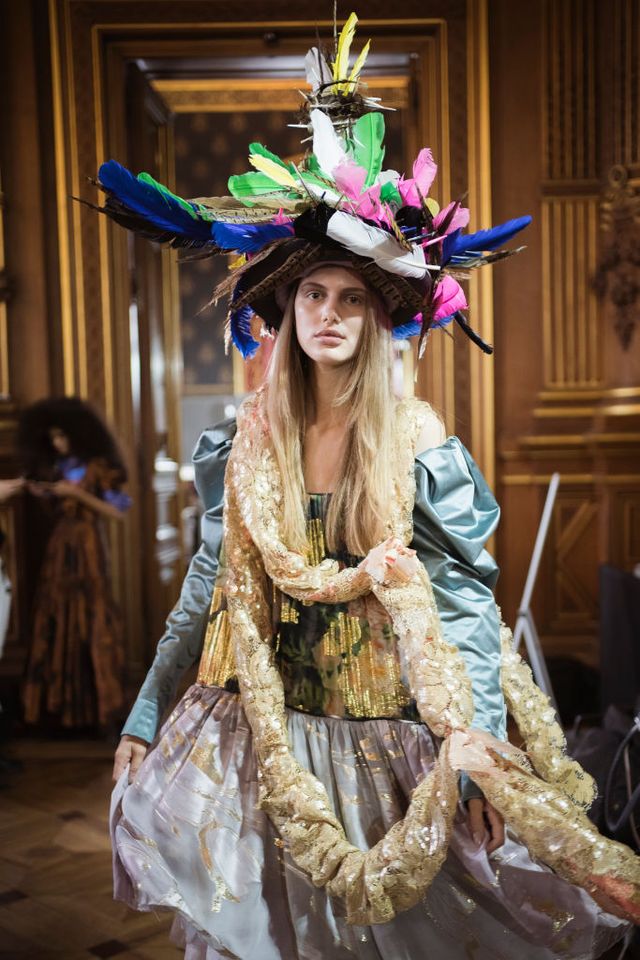 Vivienne Westwood : Backstage - Paris Fashion Week Womenswear Fall/Winter 2020/2021