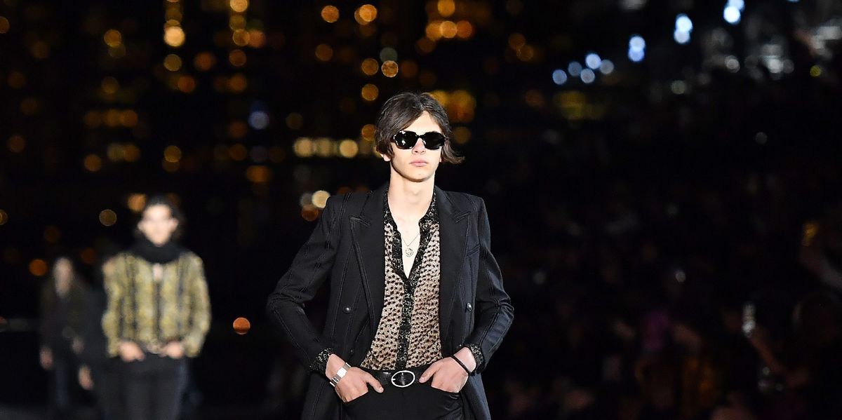 Something For Everyone At Saint Laurent's Spring 2019 Menswear Show