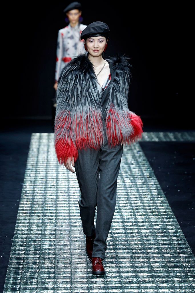 emporio armani runway milan fashion week womenswear fallwinter 2024 2025