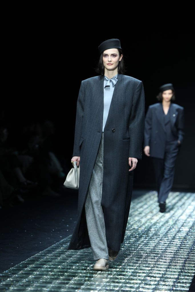 emporio armani runway milan fashion week womenswear fallwinter 2024 2025