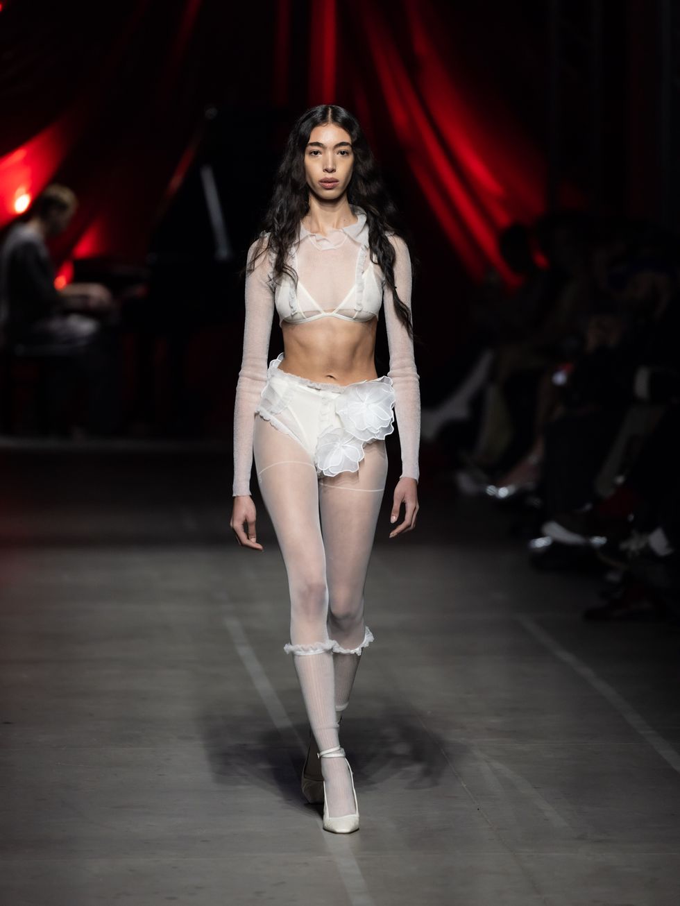 gcds runway milan fashion week womenswear fallwinter 2024 2025