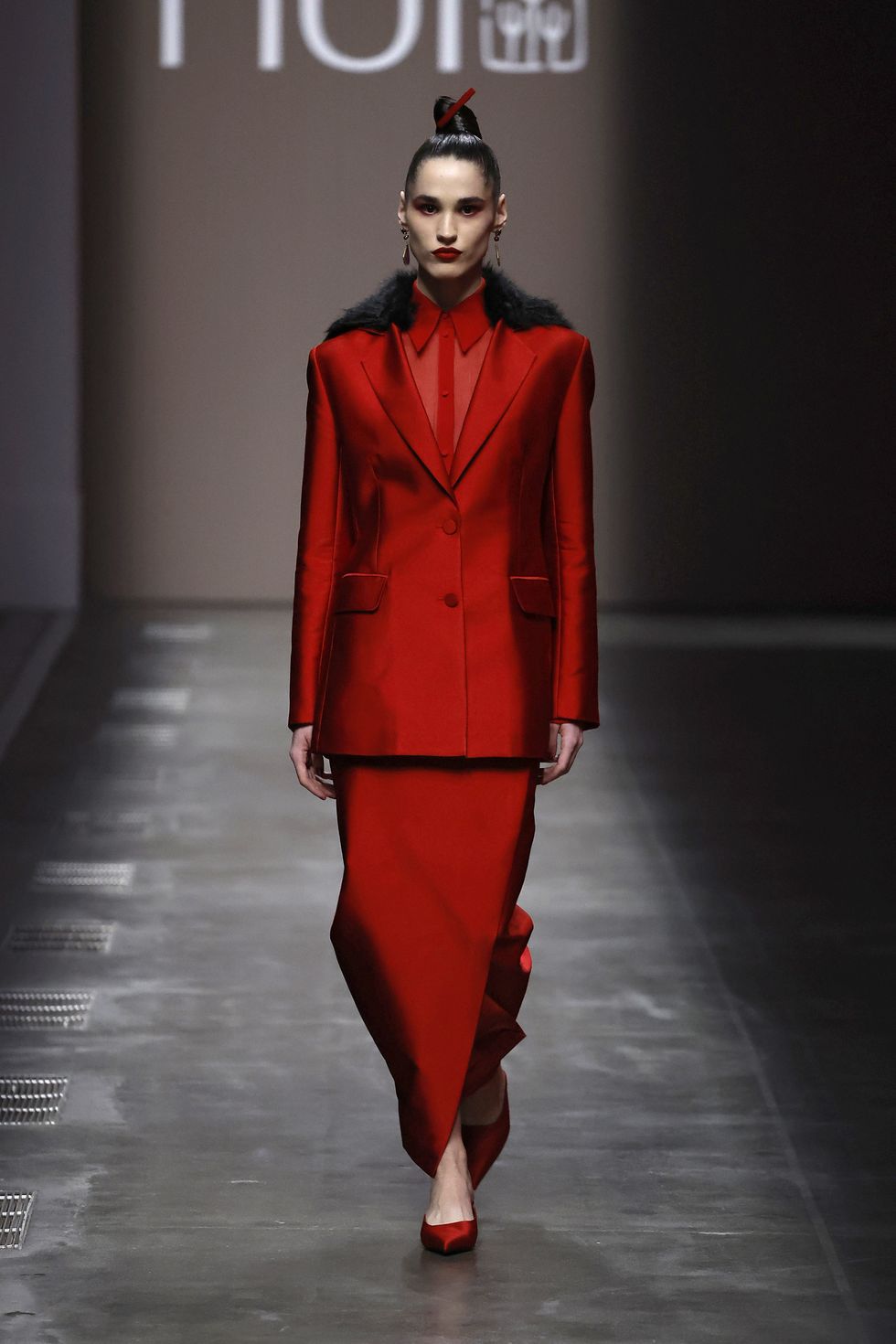 hui runway milan fashion week womenswear fallwinter 2024 2025