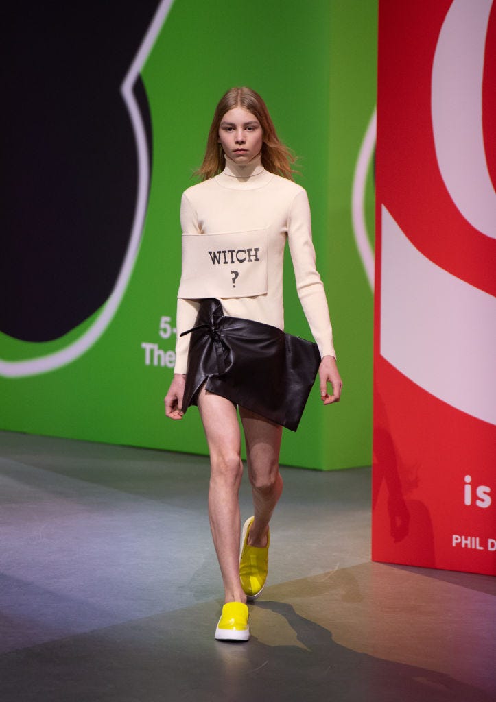 jw anderson runway lfw february 2023