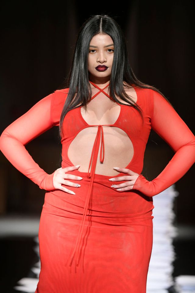 kim shui runway february 2023 new york fashion week