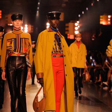 the second chapter of the hermes' women's fall winter 2024 collection runway show