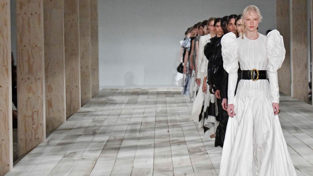 Alexander McQueen is gifting old, unused fabric to students