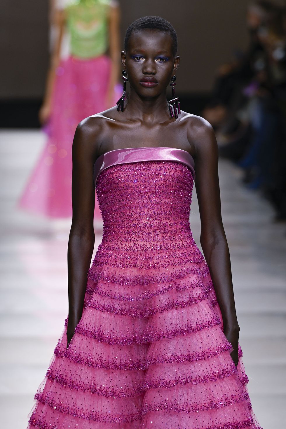 armani prive runway paris fashion week haute couture springsummer 2024