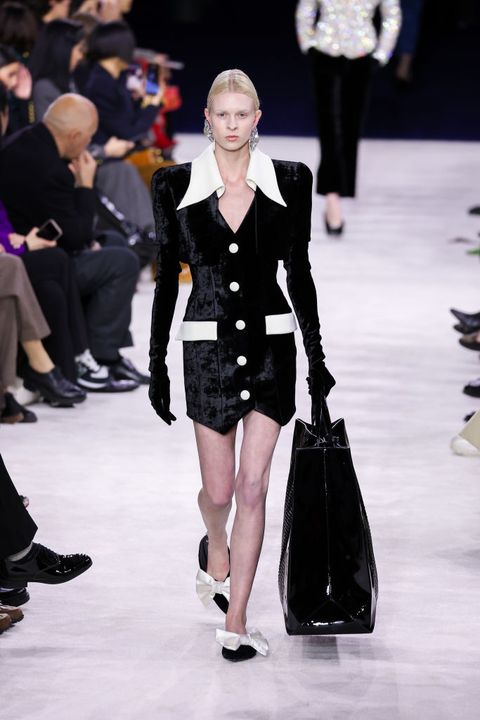 balmain runway paris fashion week womenswear fall winter 2023 2024