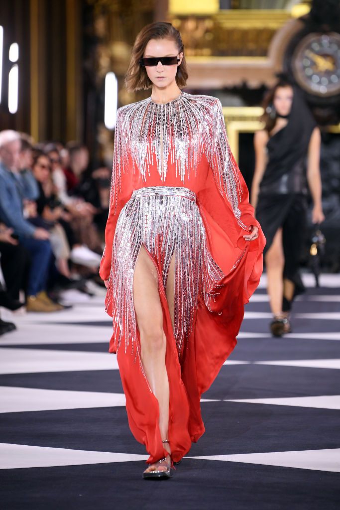 Balmain : Runway - Paris Fashion Week - Womenswear Spring Summer 2020