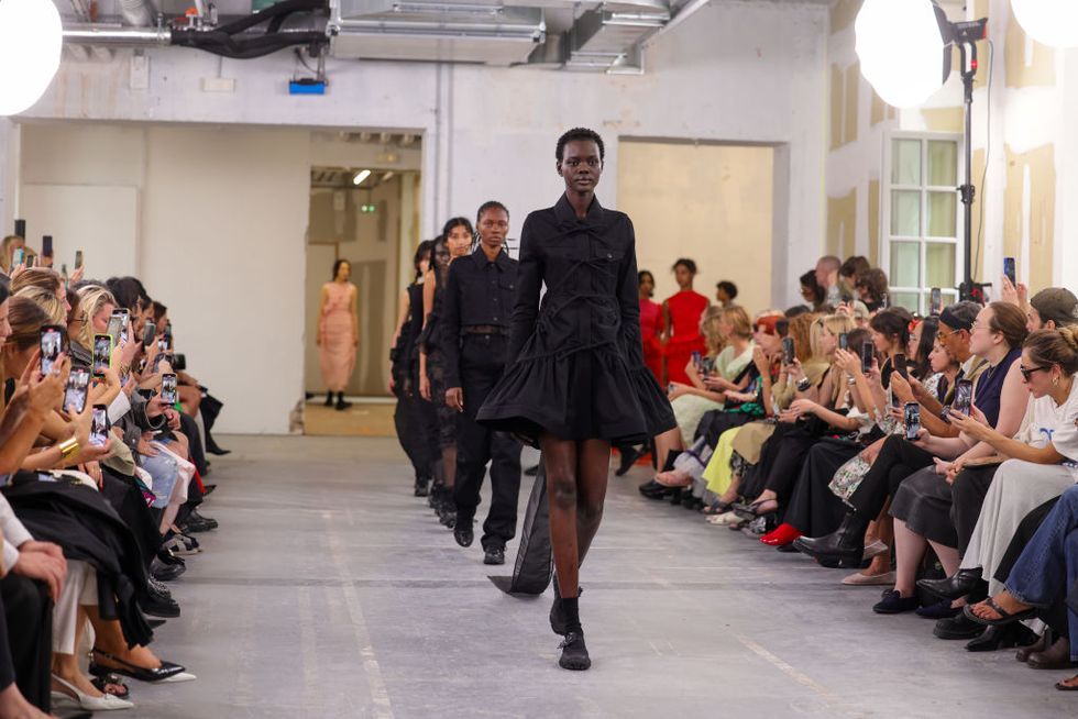 cecilie bahnsen runway paris fashion week womenswear springsummer 2024