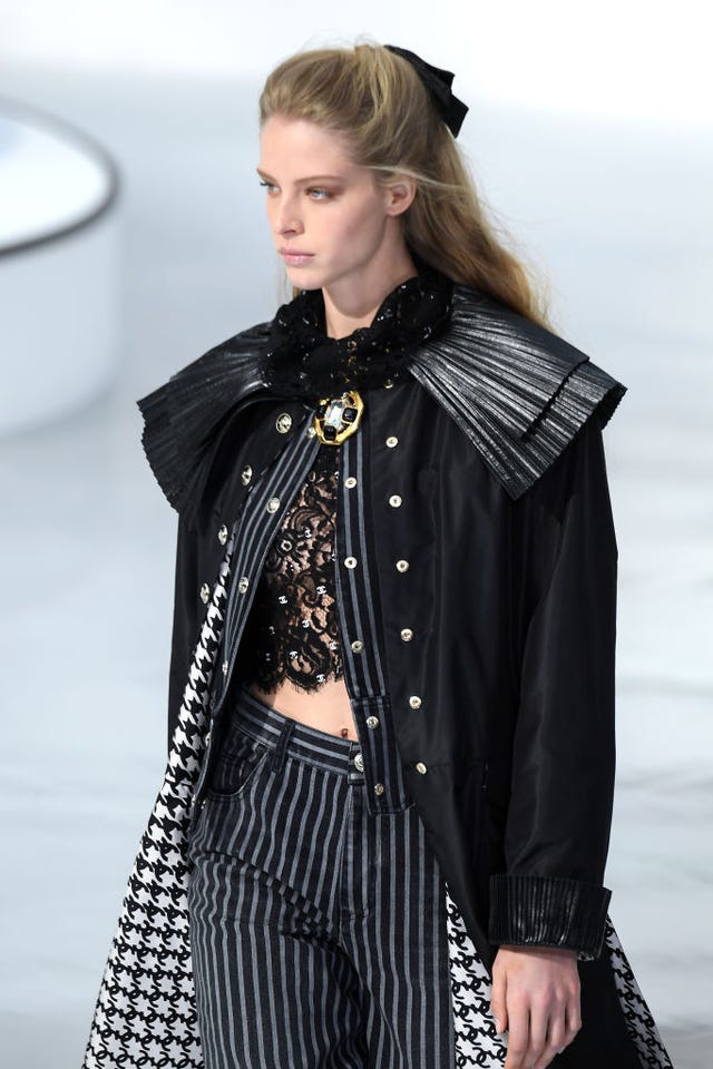 Chanel brings half-up hair back – and it looks chicer than ever