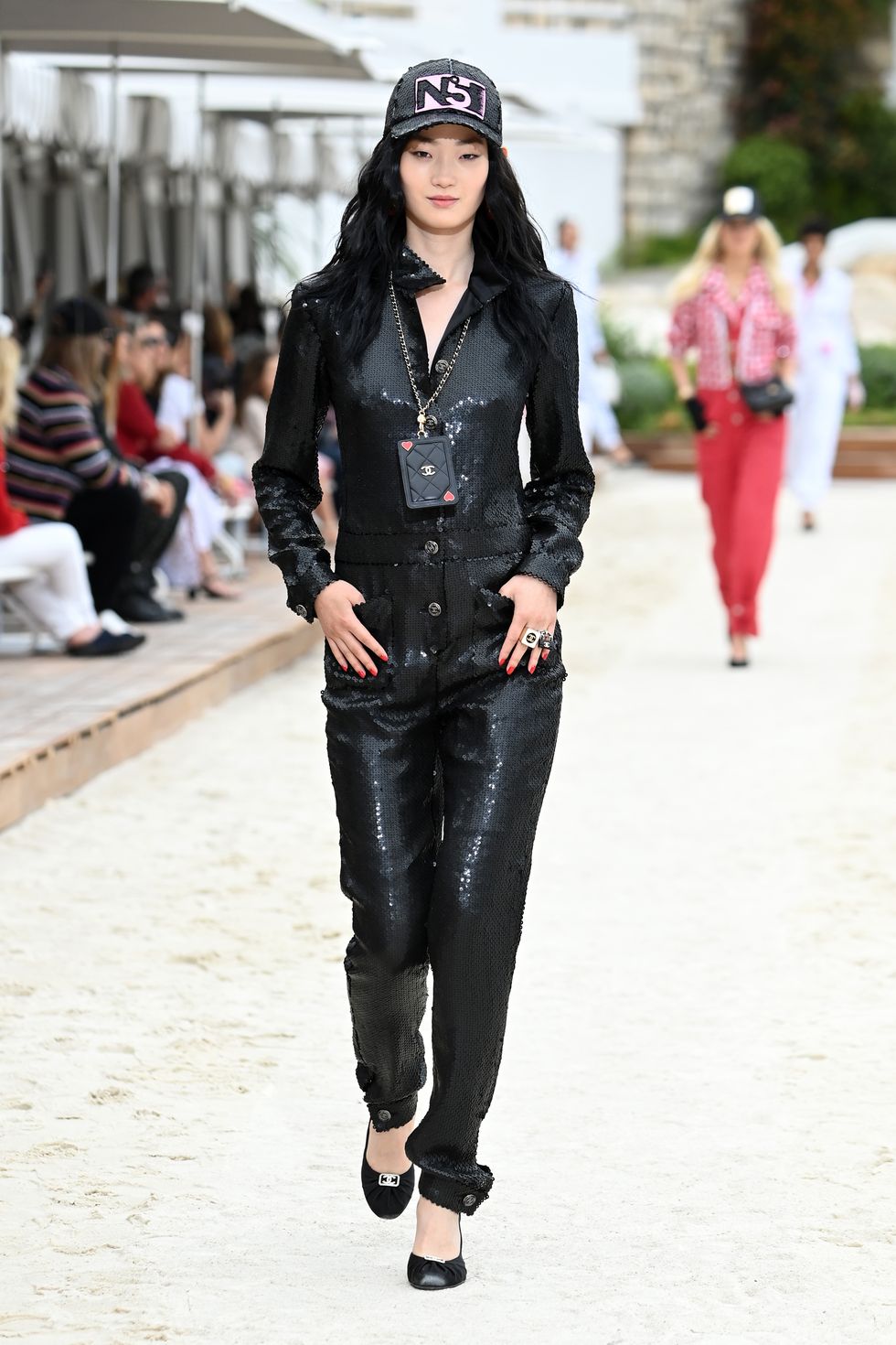 Sofia Coppola arrives at the Chanel Cruise 2022/2023 Fashion Show