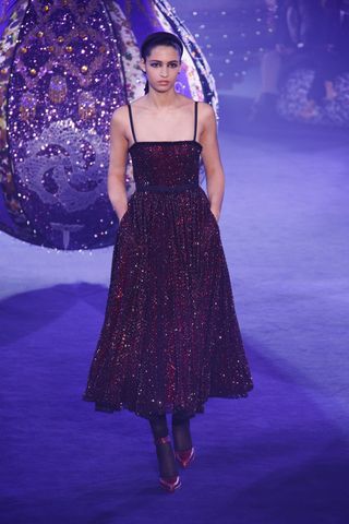 Dior's Fall 2023 Included a Stunning Bloodred Dress with Red-Carpet ...