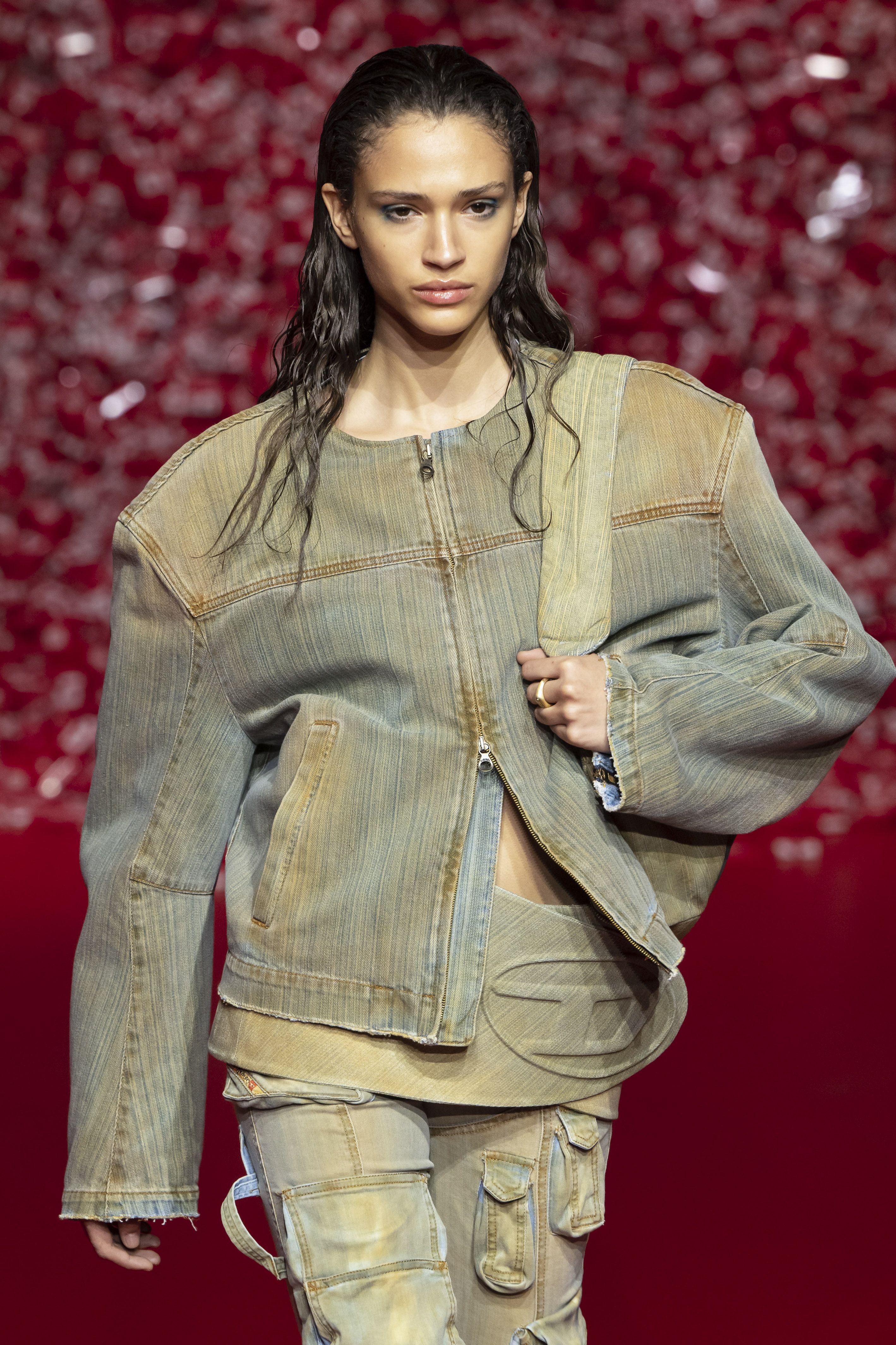 The Trends: Milan catwalks s/s 2024: When denim goes “wrong” is