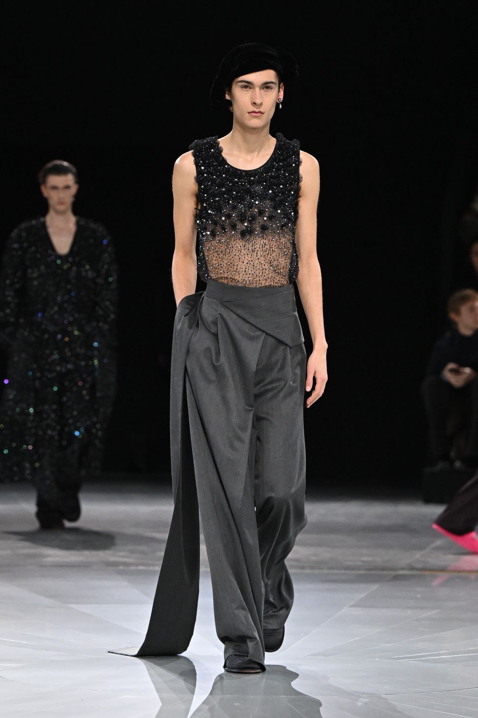 dior homme  runway paris fashion week menswear fallwinter 2024 2025