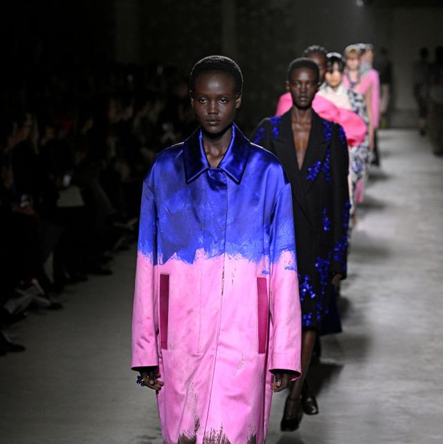 dries van noten  runway paris fashion week womenswear fallwinter 2024 2025