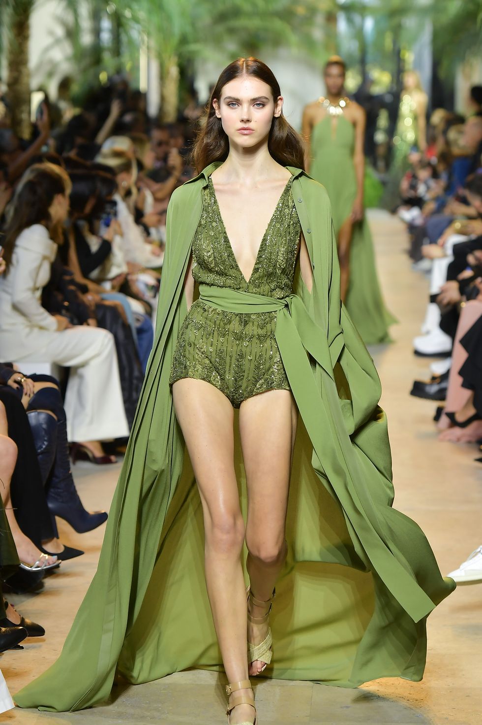 elie saab: runway paris fashion week womenswear spring summer 2025