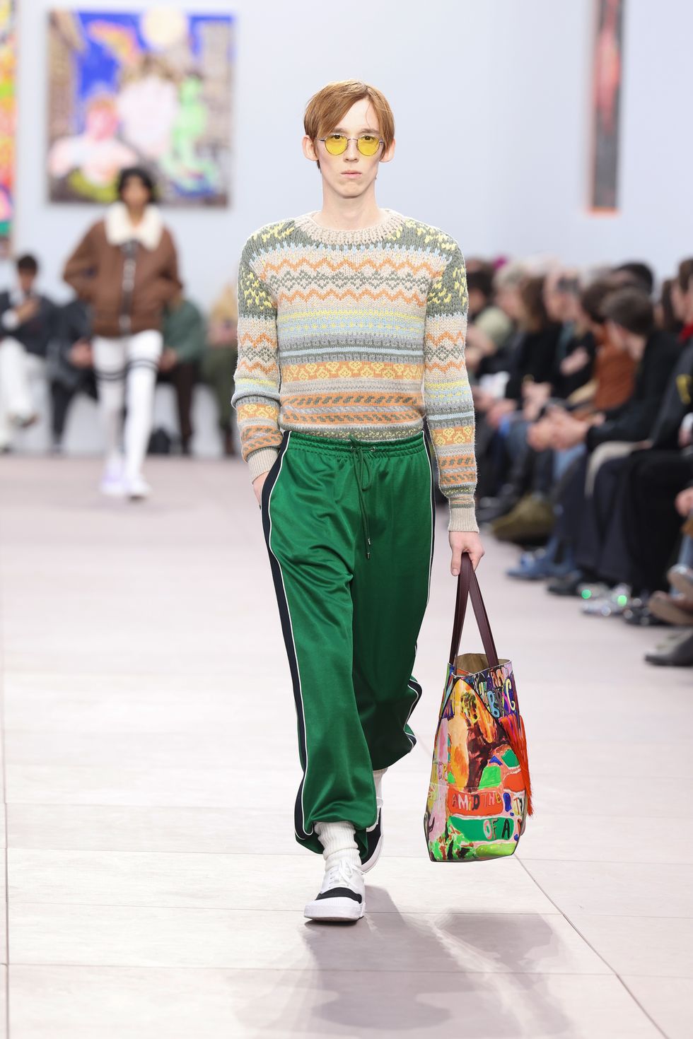 loewe  runway paris fashion week menswear fallwinter 2024 2025