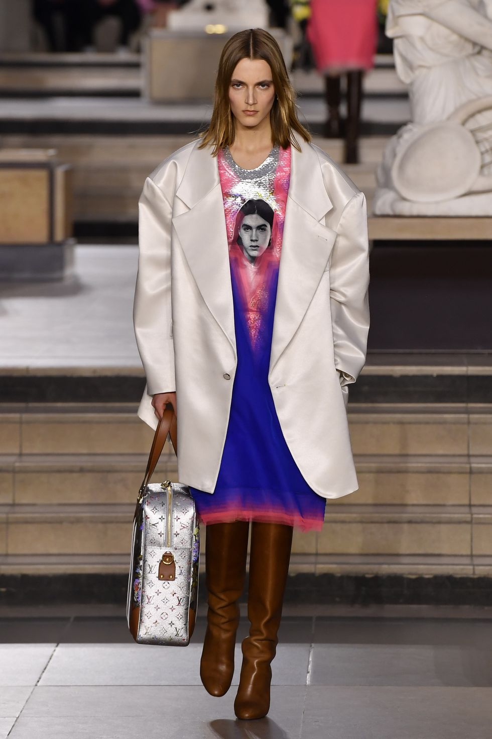 Demna Gvasalia was seen at Paris Fashion Week Spring 2022