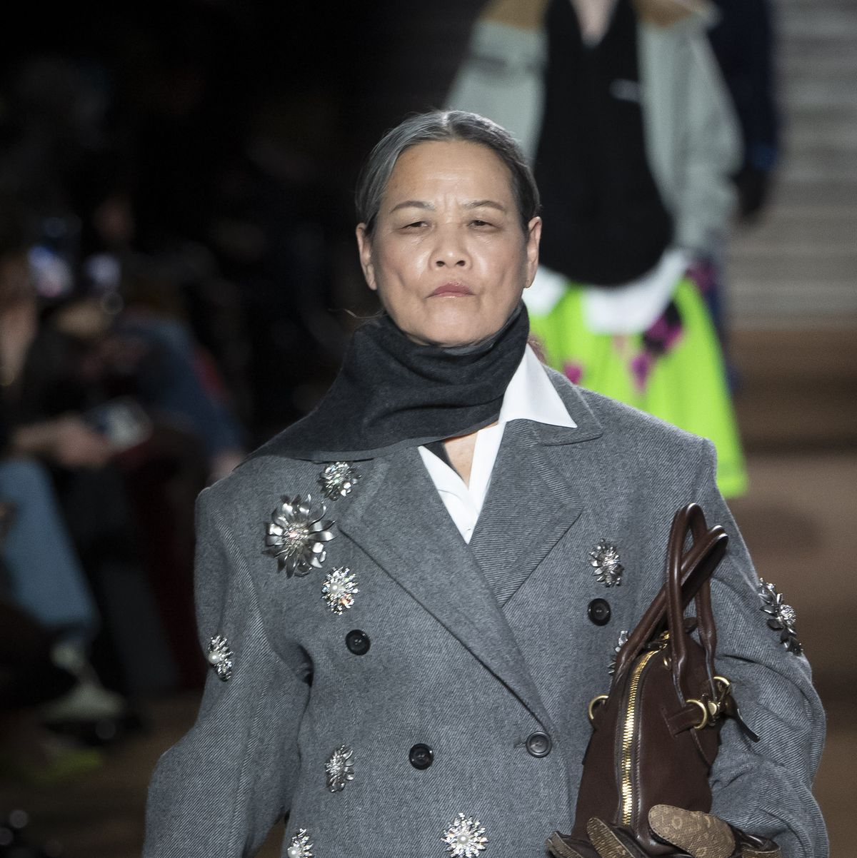 Who is Qin Huilan, the 70-year-old model who walked for Miu Miu?